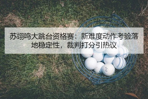 苏翊鸣大跳台资格赛：新难度动作考验落地稳定性，裁判打分引热议